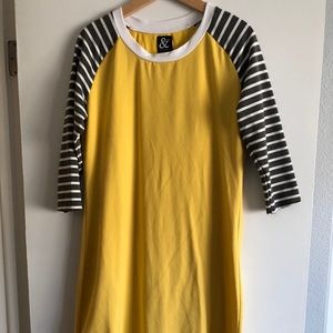 AMPERSAND AVE Yellow Dress